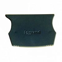 Торцевая крышка Viking 3 - для винтовых клемм - 1 вход/1 выход - с шагом 5/6/8/10 мм |  код. 037550 |   Legrand